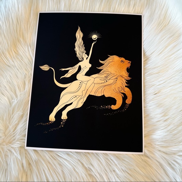 Leo Zodiac Sign Wall Art Print Poster Unframed - Picture 7 of 12